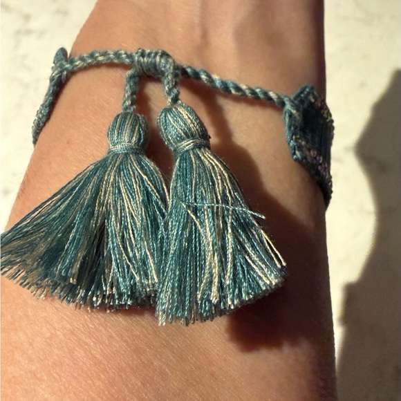 Dior J'Adore Bracelet with Cream and Green Accents - Picture 4 of 8